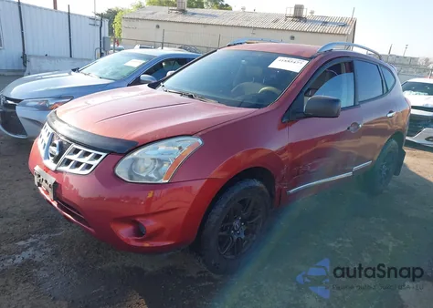 2012 Nissan Rogue S из США, поврежденный, VIN JN8AS5MT9CW275842
